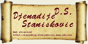 Đenadije Stanišković vizit kartica